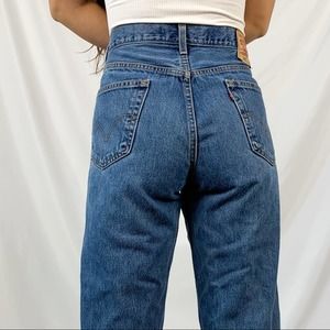 Levi's Vintage Relaxed Fit 550 High Rise Straight Leg Jeans Size W34 L30